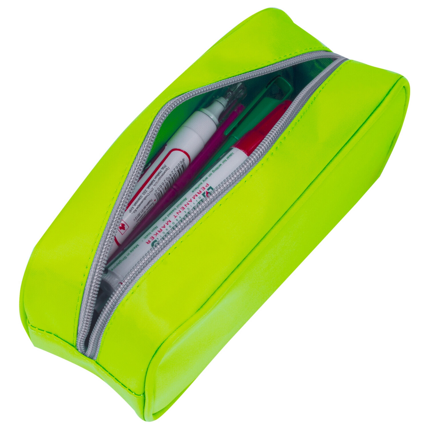 Пенал Brauberg King Size Neon Green - фото 9