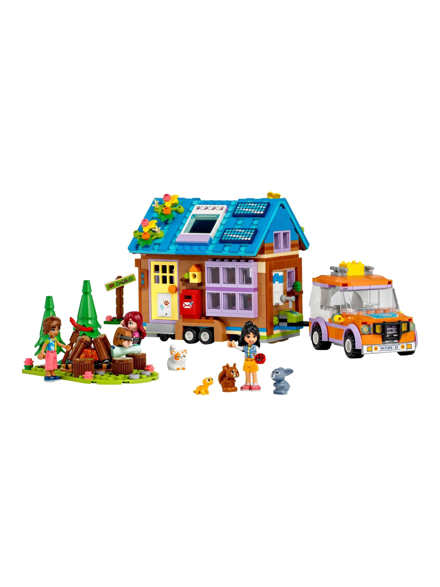 Конструктор LEGO Friends Передвижной домик 785 дет. - фото 11
