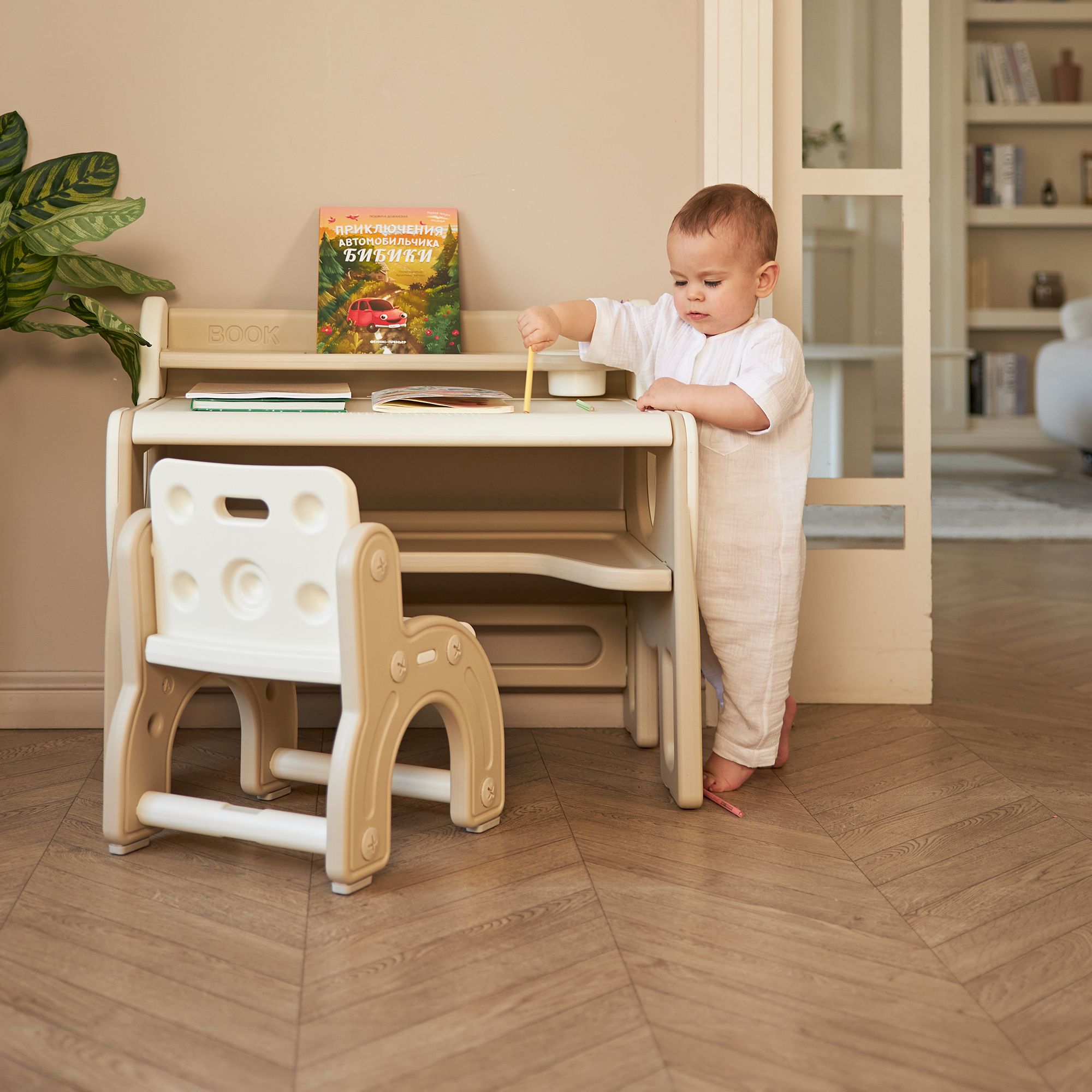 Комплект мебели UNIX Kids Sand - фото 14