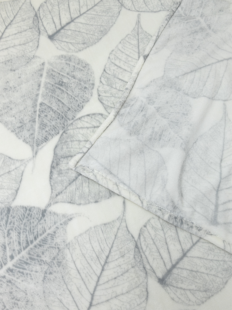 Покрывало BRAVO с тиснением серый 200 x 220 см велсофт - фото 2