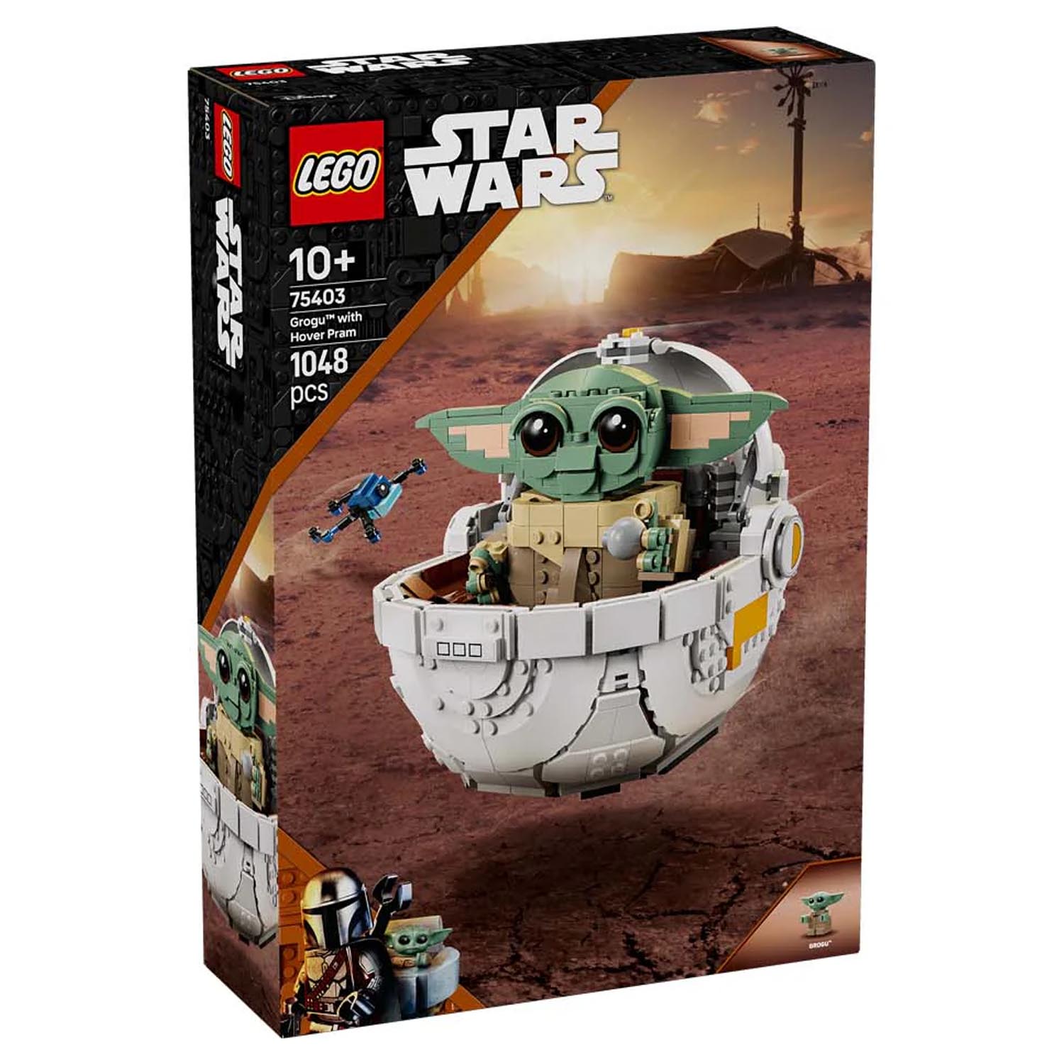 Конструктор LEGO Star Wars Грогу и его летающая коляска 1048 дет. - фото 4
