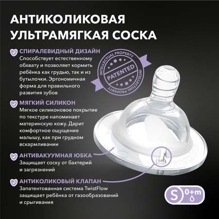 Бутылочка Twistshake Anti-Colic 180 мл 1 шт.