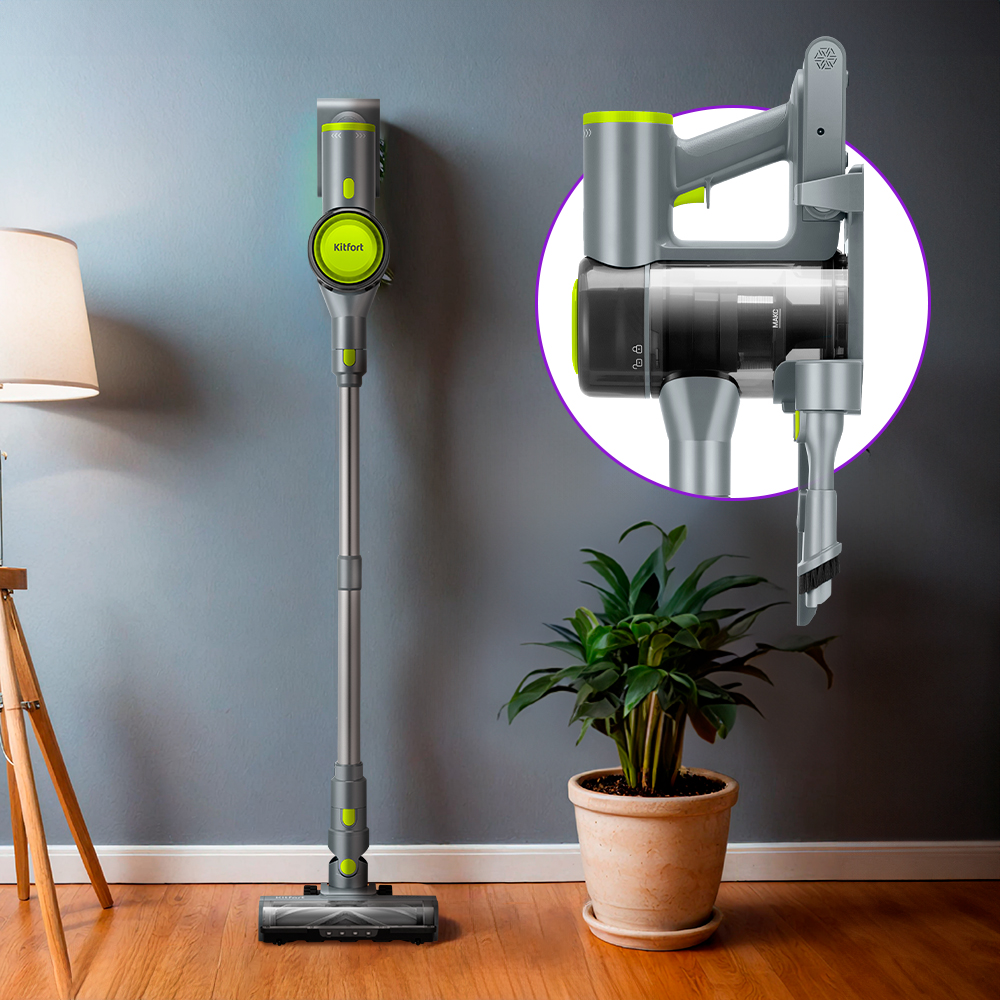 Вертикальный пылесос KITFORT КТ-5306 - фото 4