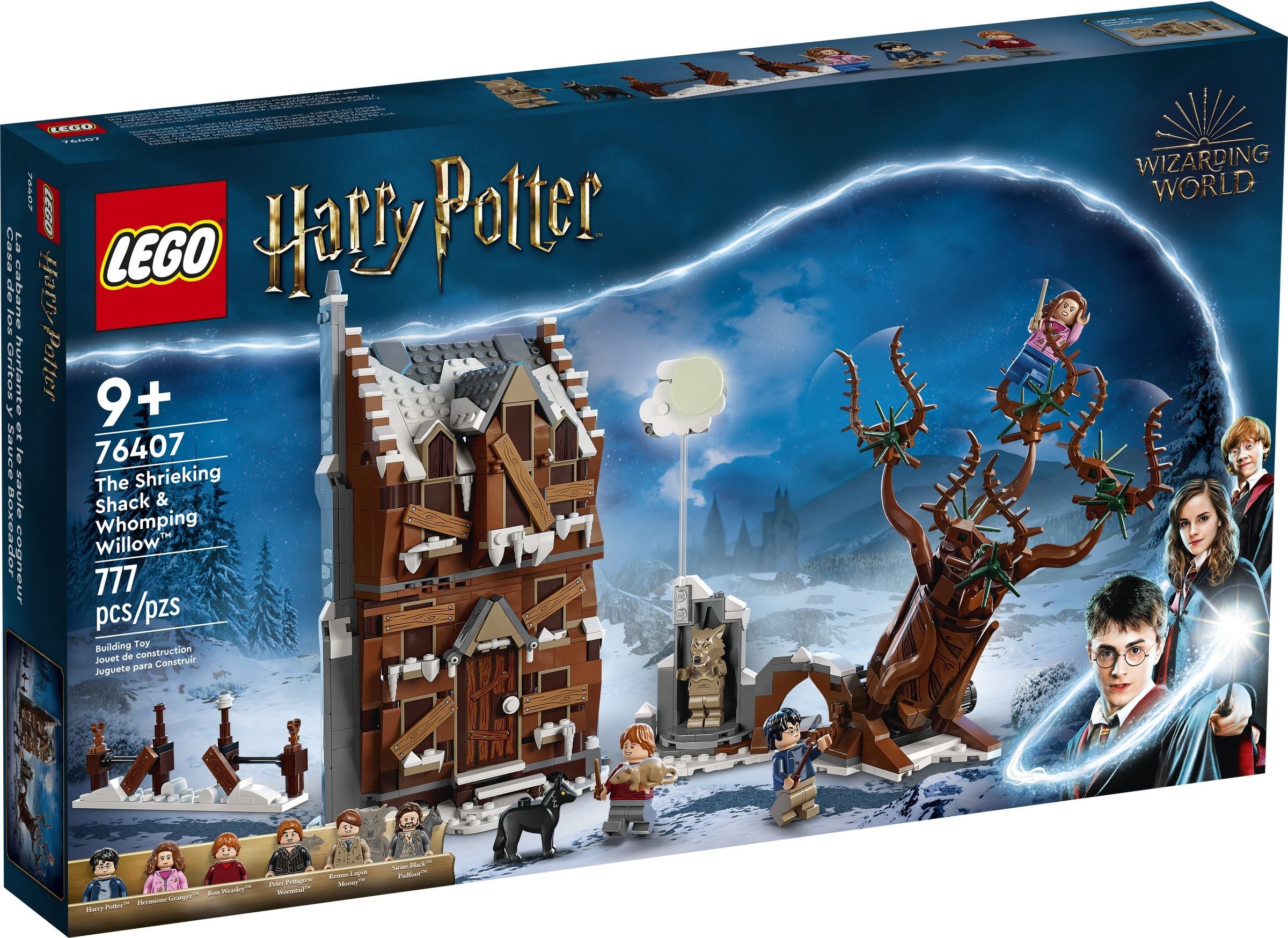 Изображение товара Конструктор LEGO Harry Potter Визжащая хижина 76407, 650 деталей Изображение товара Конструктор LEGO Harry Potter Визжащая хижина 76407, 650 деталей
