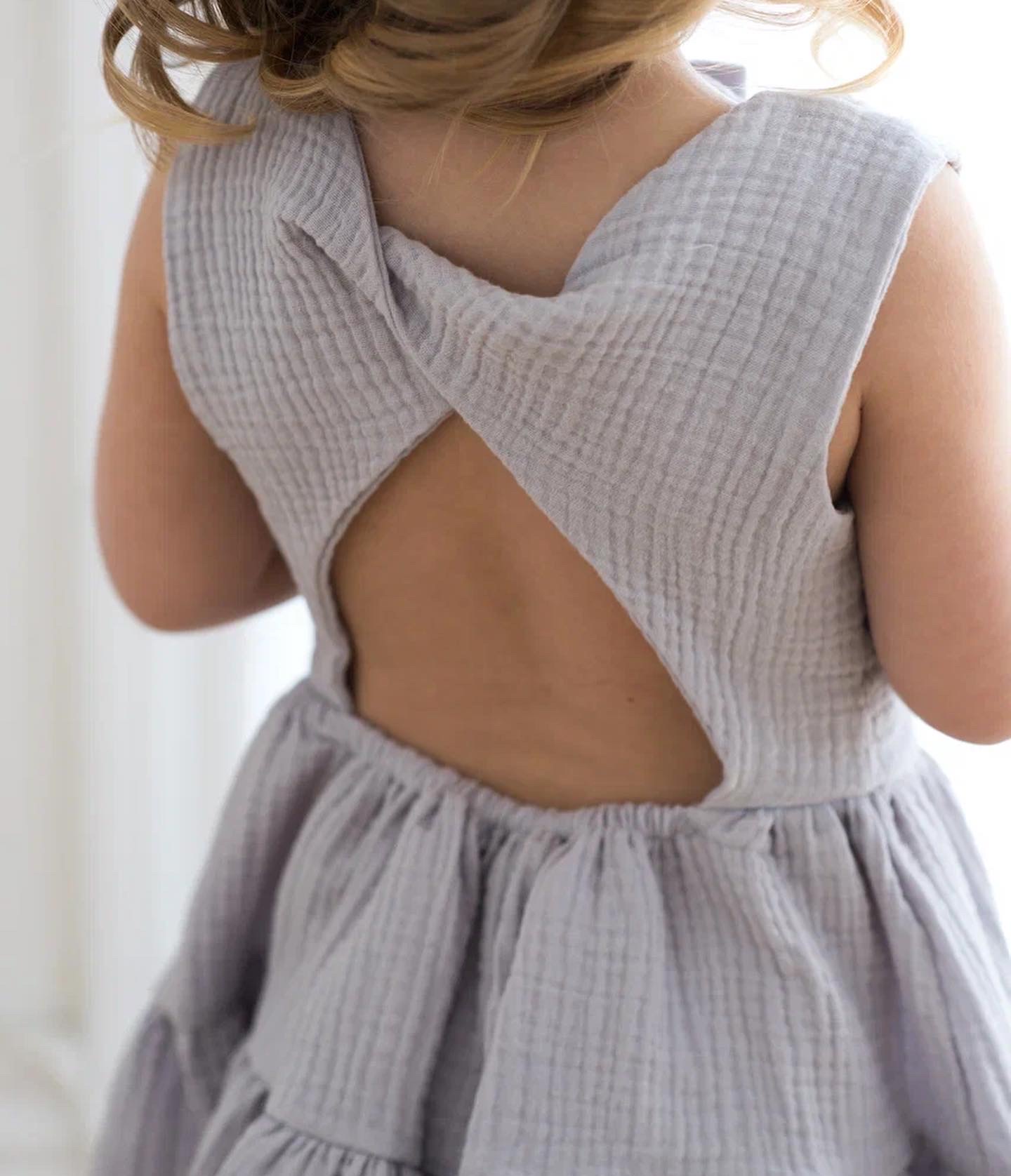 Платье CklonniMillash 4000002серый - фото 7