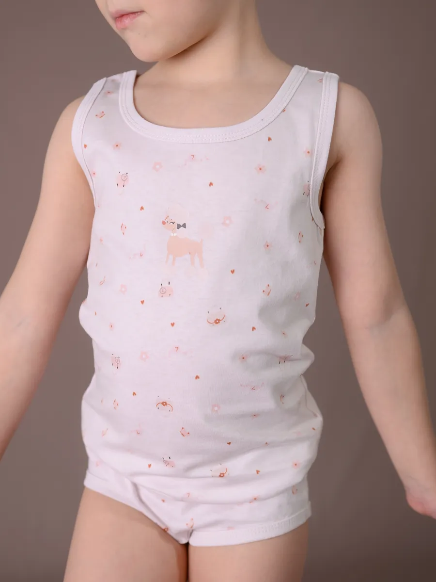 Майка 3 шт LESIKIDS 683 - фото 2