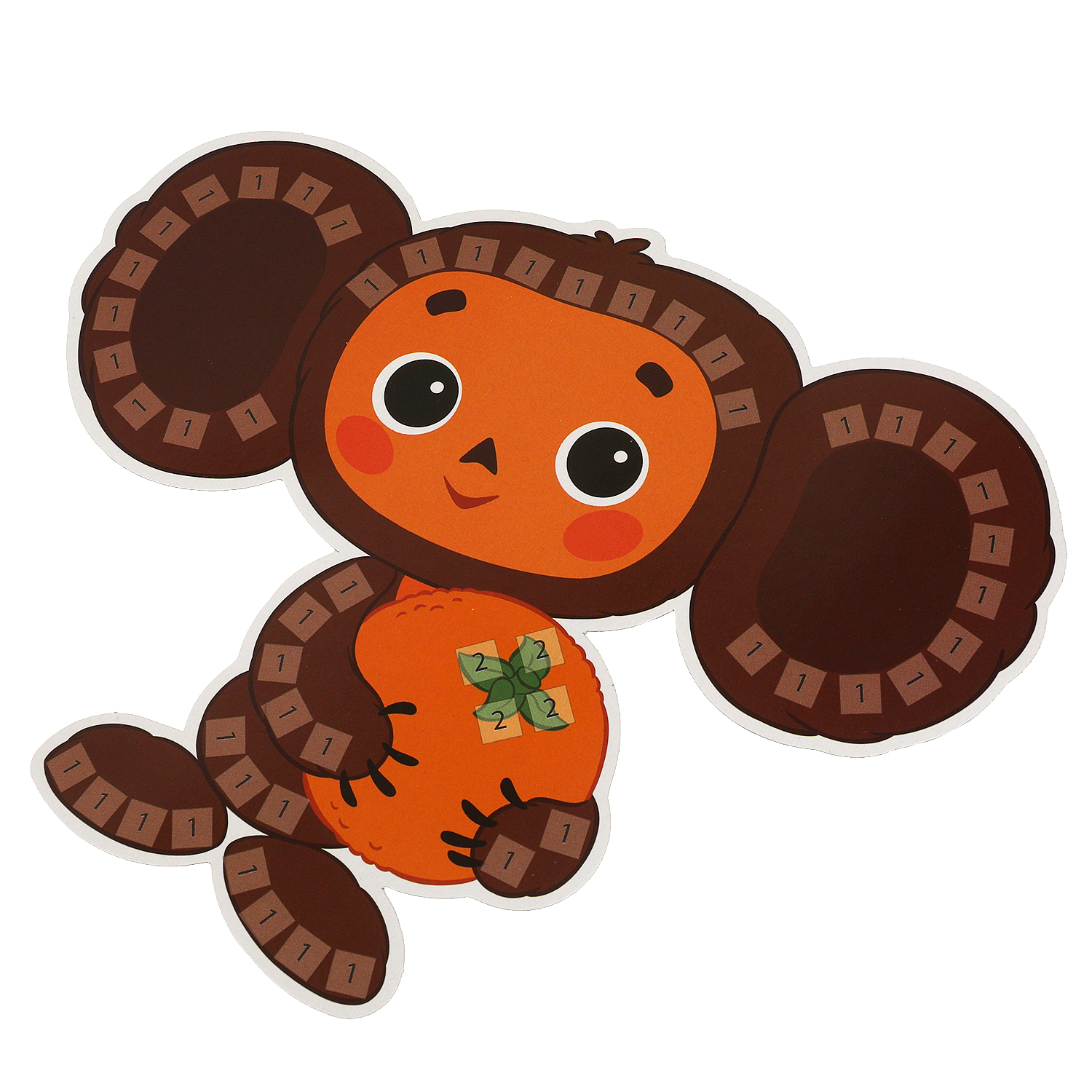 Аппликация Multiart Чебурашка - фото 4