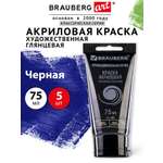 Краски акриловые Brauberg 5 цв.