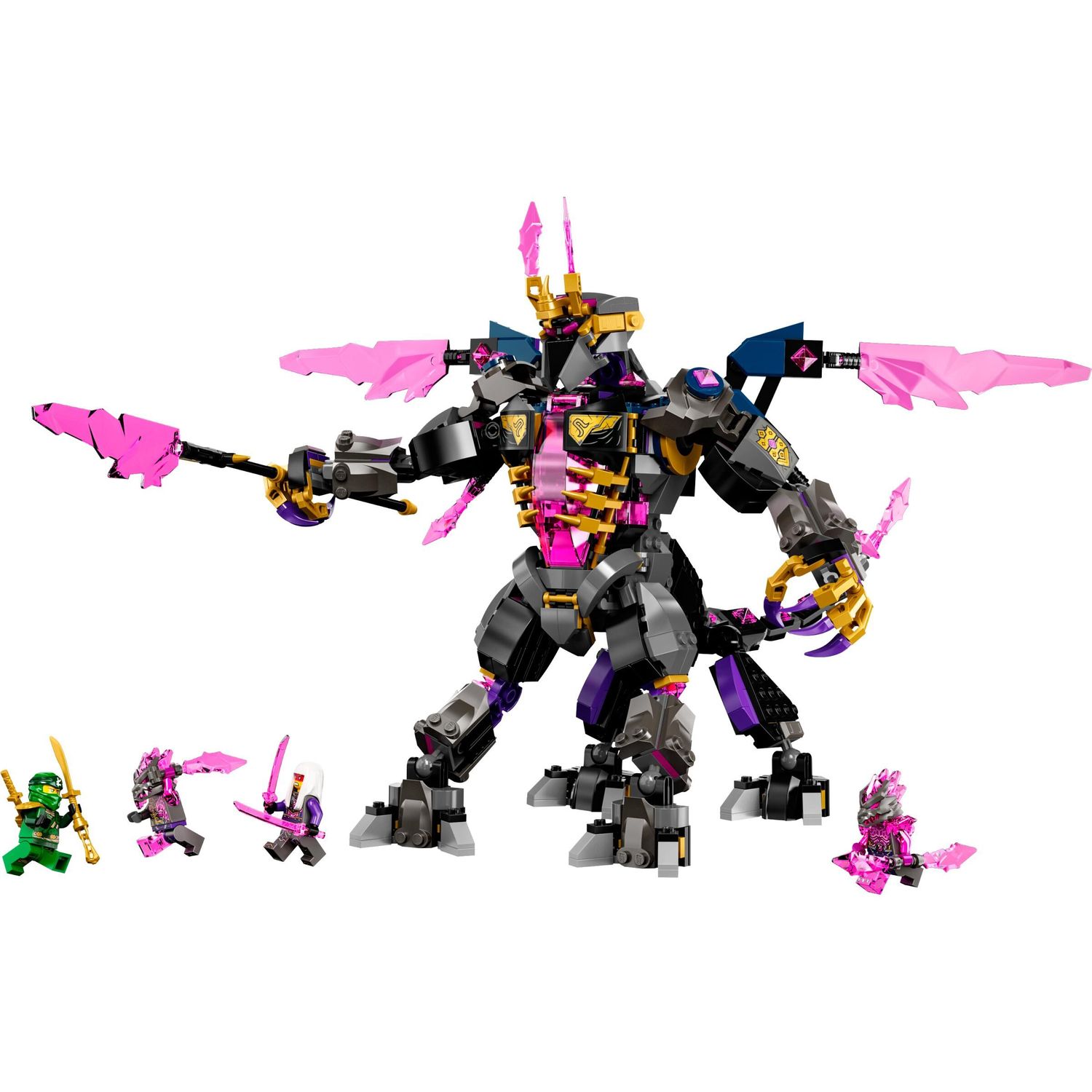 Конструктор LEGO NINJAGO The Crystal King 722 дет. - фото 2