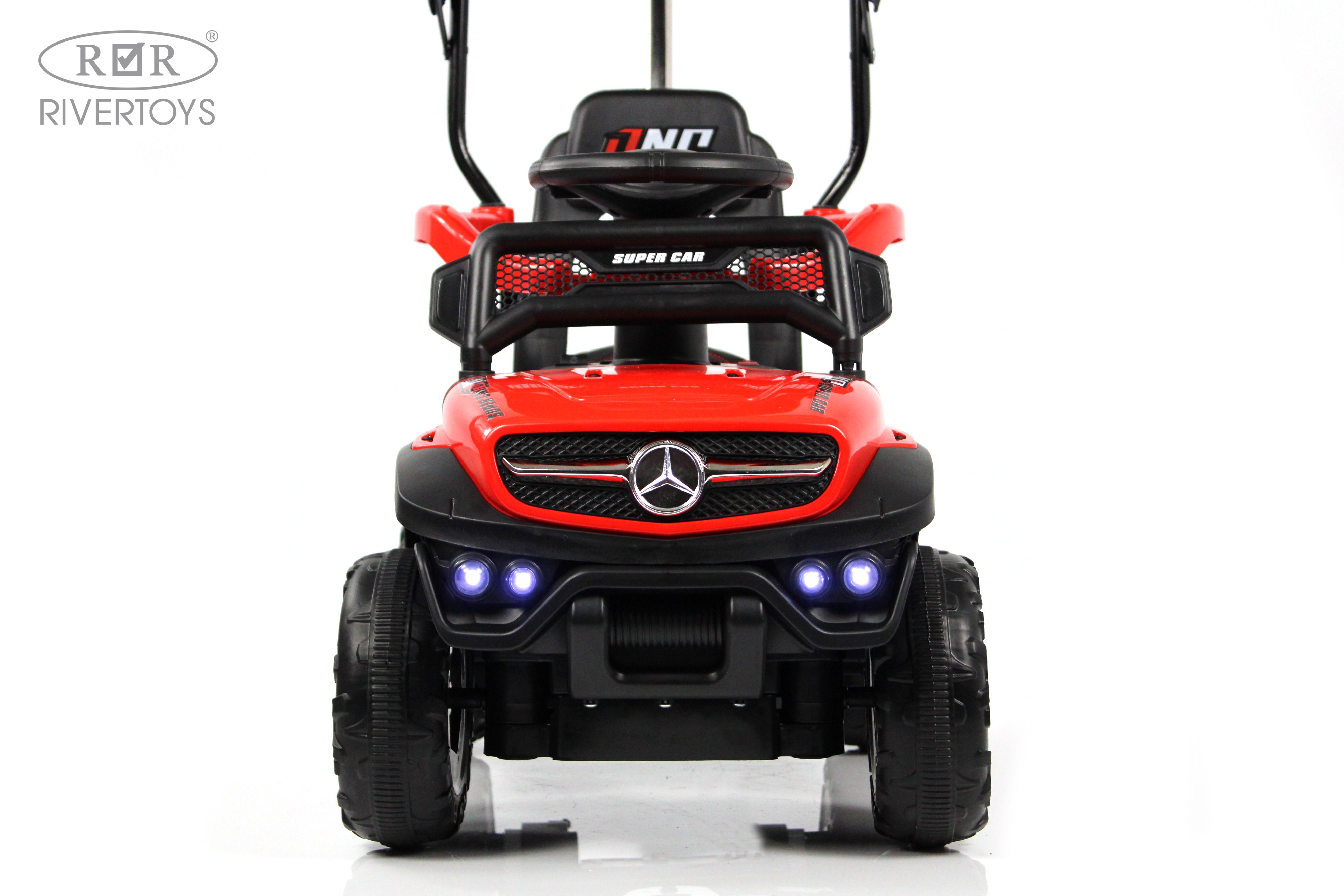 Электромобиль RIVERTOYS G005GG-RED С пультом ДУ - фото 2