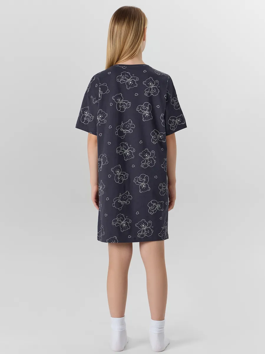 Сорочка ночная Mark Formelle (Марк Формэль) 577717/медвежата на графите - фото 4