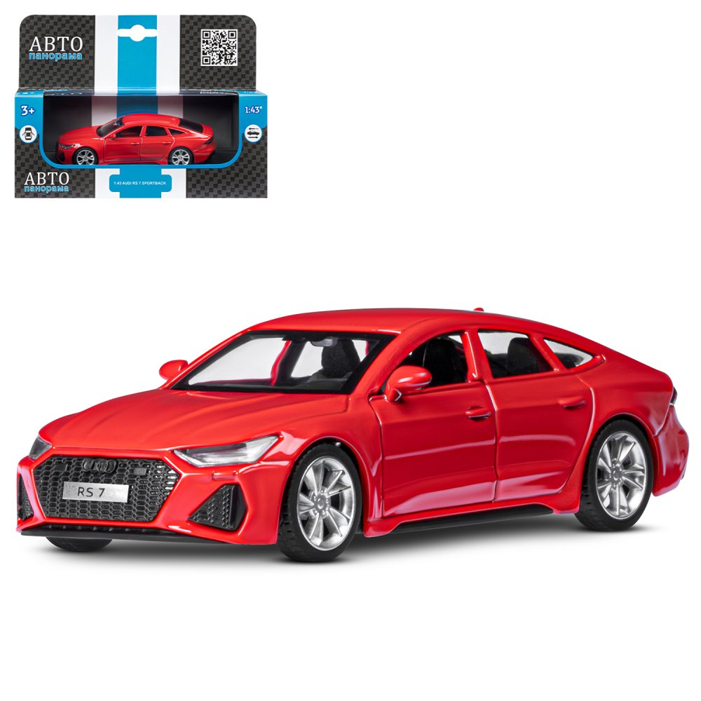 Автомобиль АВТОпанорама Audi RS7 Sportback 1:43 JB1251575 - фото 11