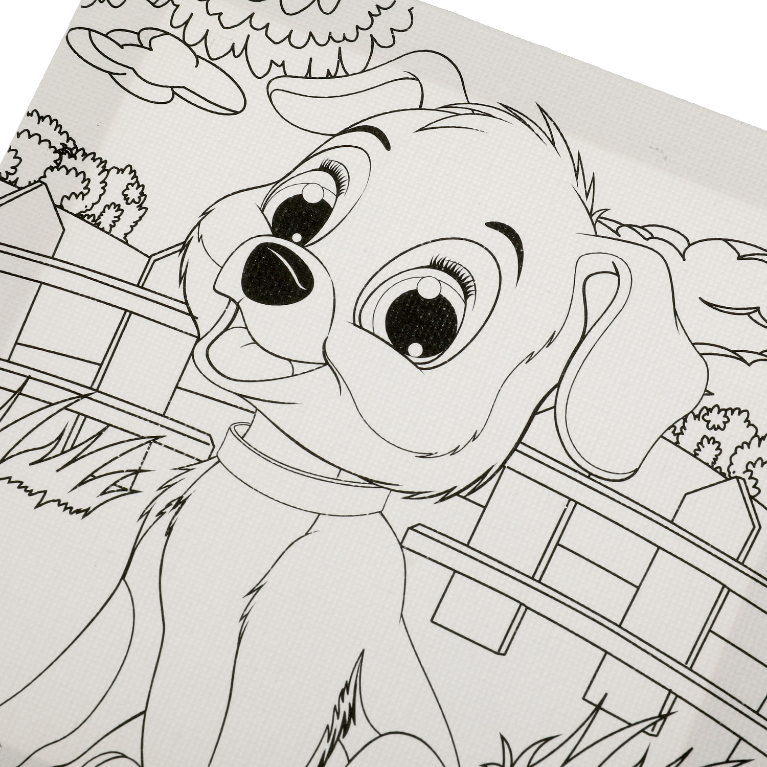 Роспись по холсту Multiart Щенок - фото 3