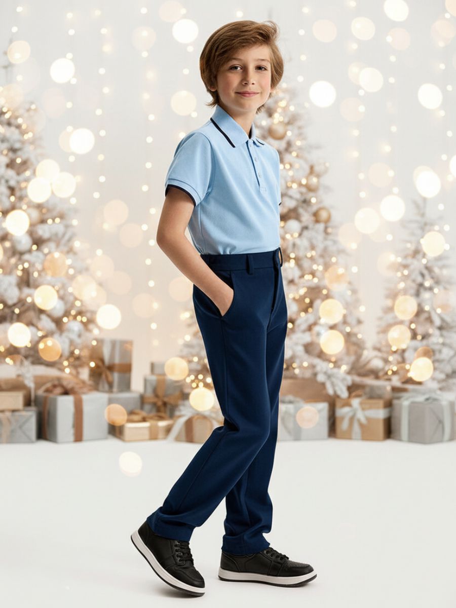 Рубашка поло NIKASTYLE 4ш21225 голубой - фото 1