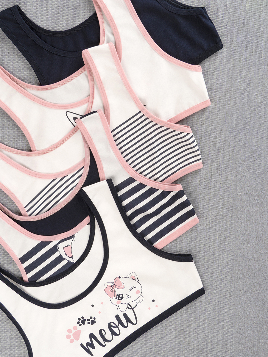 Топ 5 шт HappyFox HF173427микс - фото 3