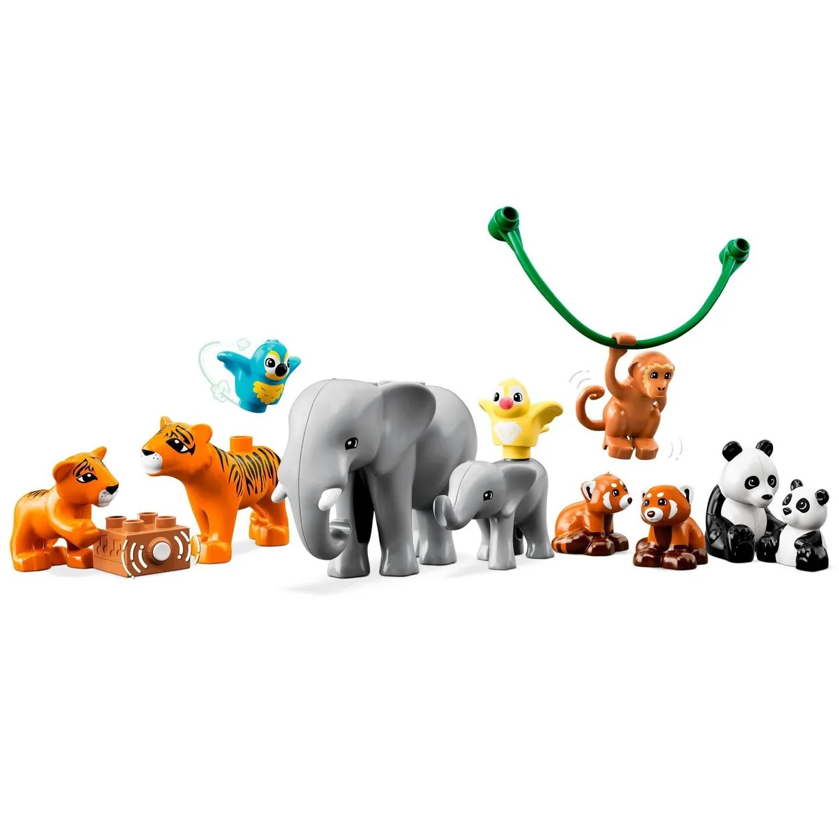 Конструктор LEGO DUPLO Азиатские дикие животные 117 дет. - фото 5