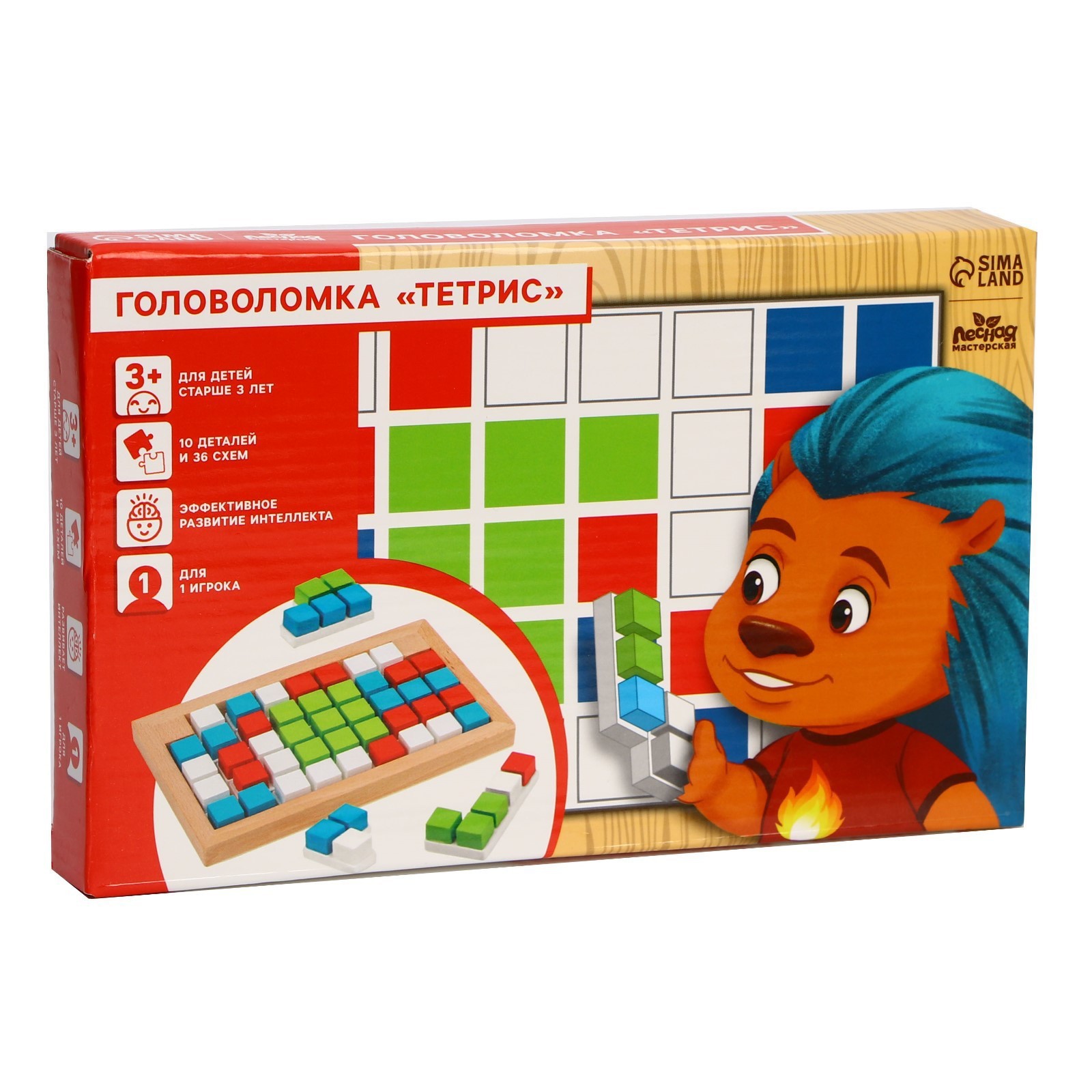 Настольная игра Лесная мастерская Тетрис - фото 3