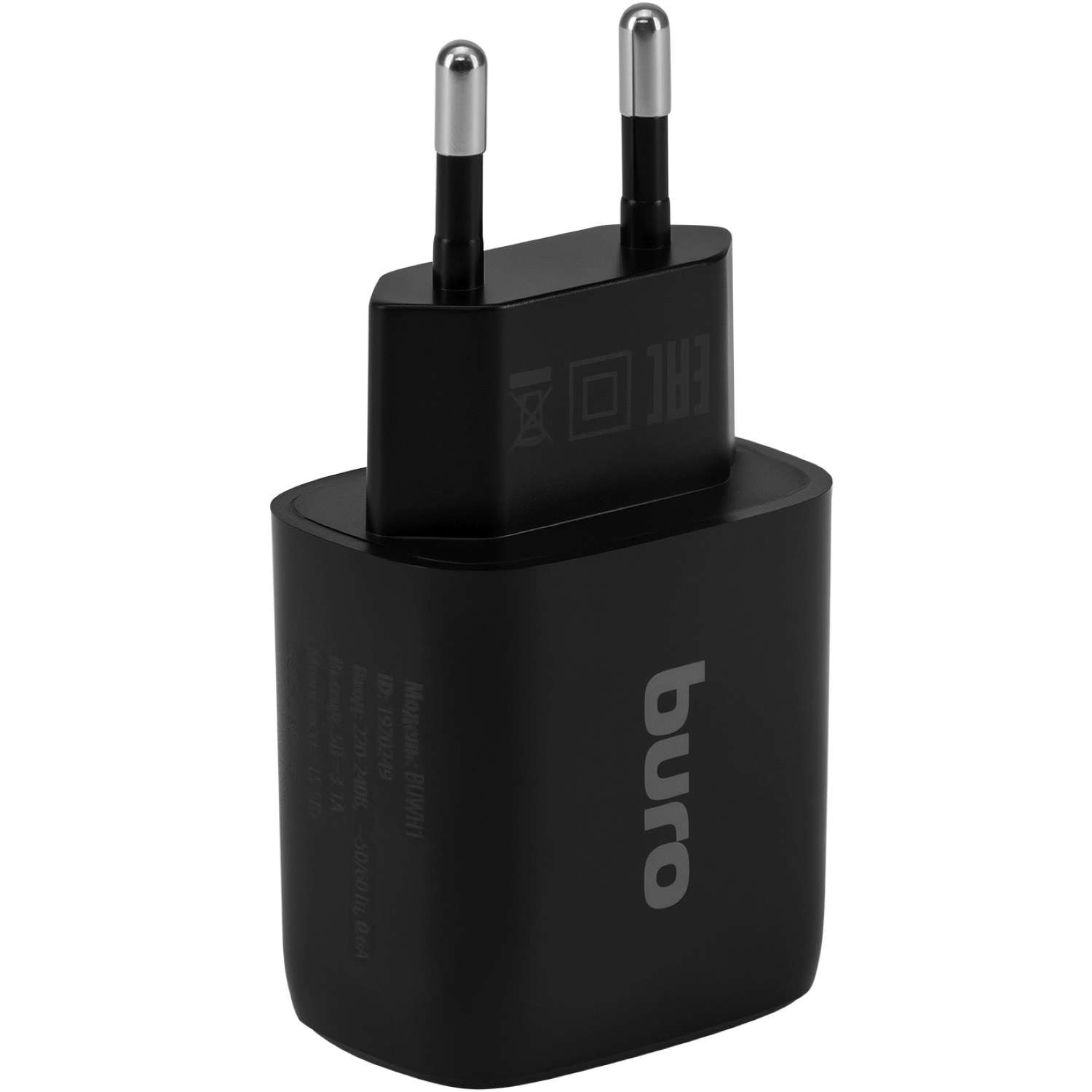 Сетевое зарядное устройство BURO 15.5W универсальное в ассортименте - фото 9