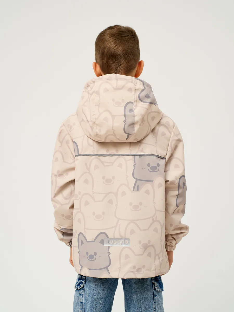 Ветровка RuStyle ДМ-ветRSL-673-волкбеж - фото 6