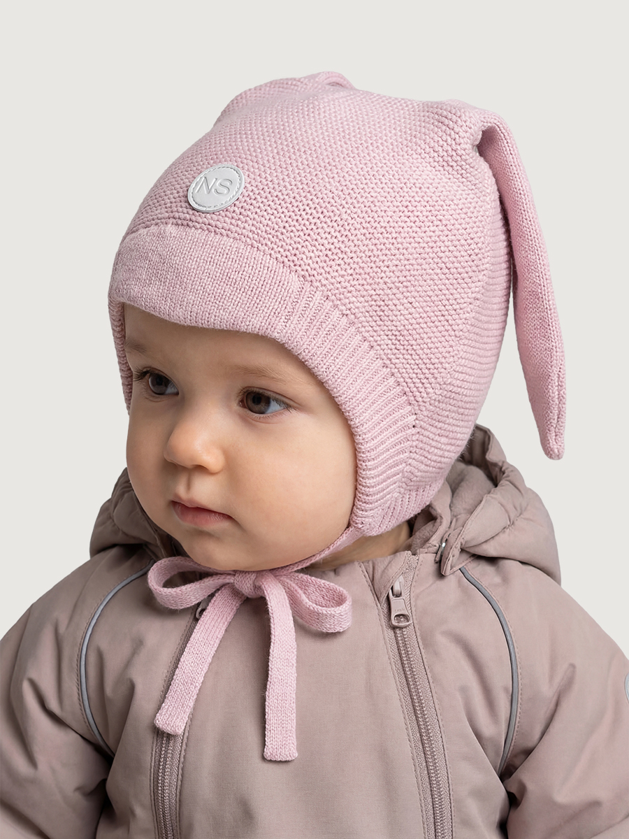 Шапка NIKASTYLE 11м11525 пудра - фото 1