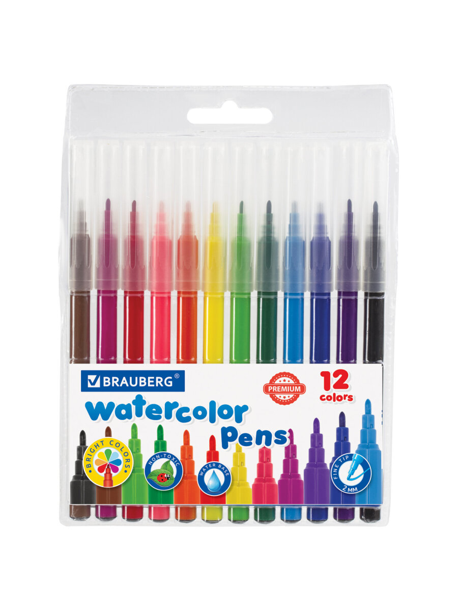 Фломастеры Brauberg 12 цв. - фото 7