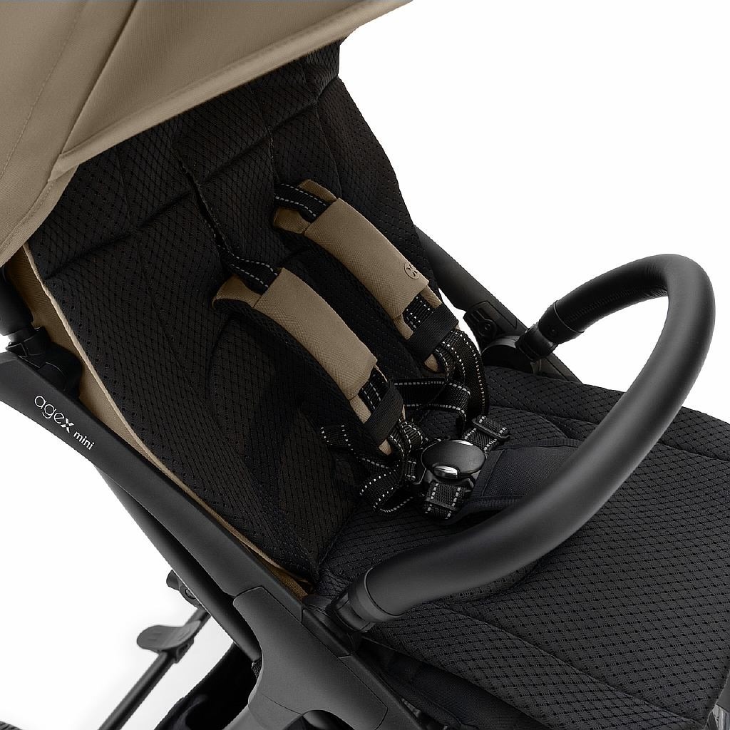 Коляска прогулочная agex All Road бежевый - фото 13