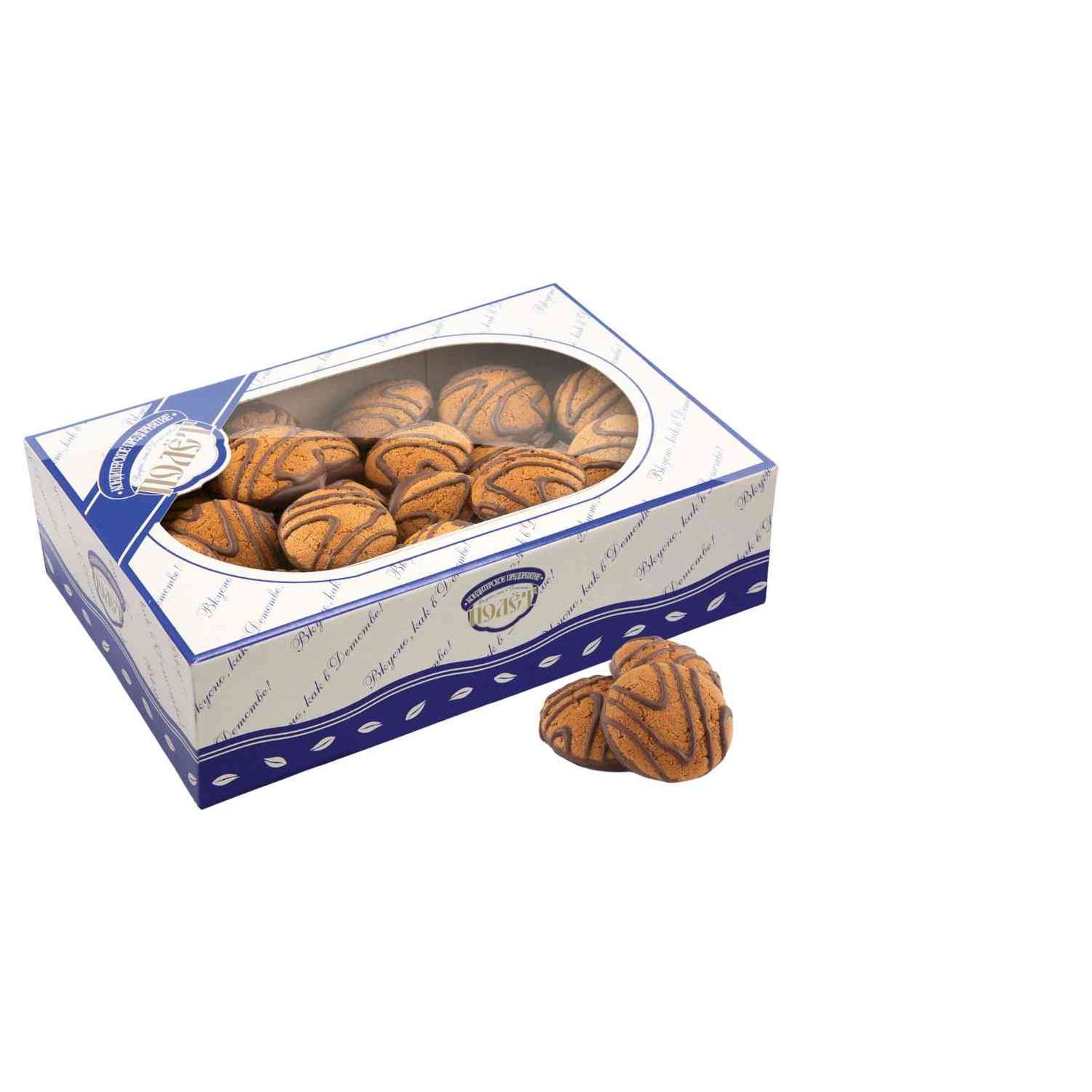 Печенье Полёт Овсяное мини с темной глазурью 600г - фото 1