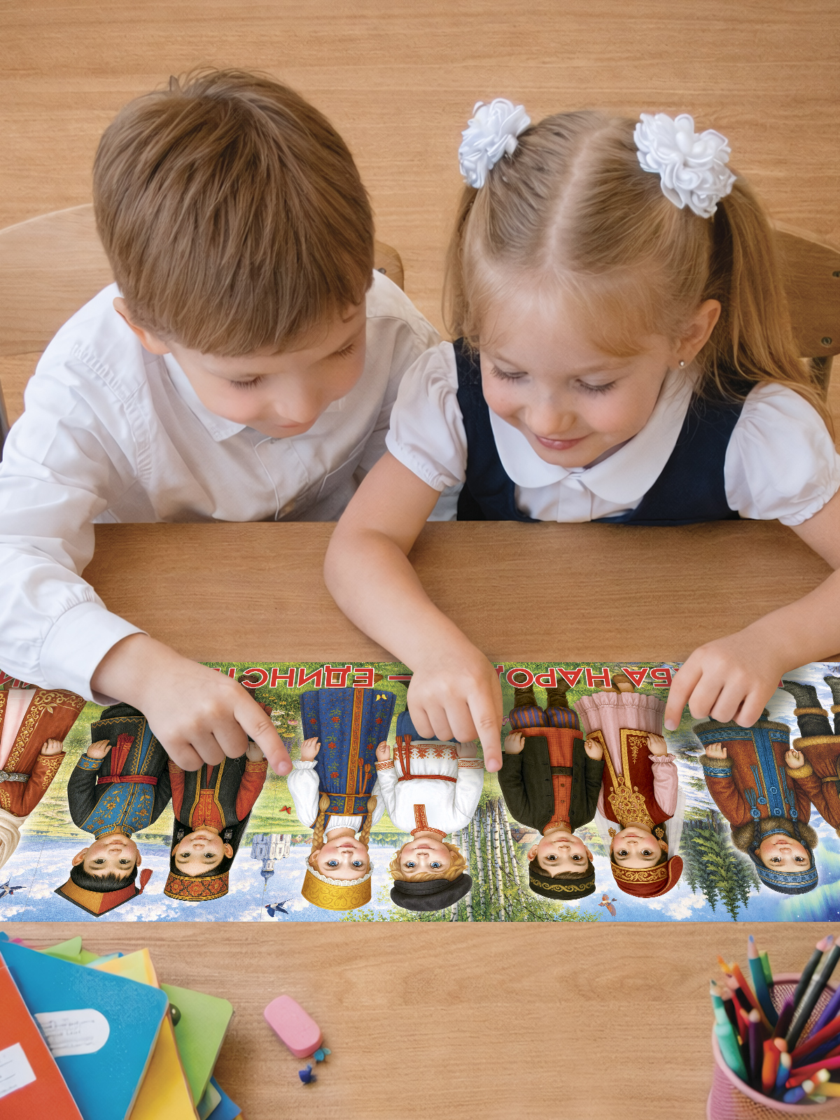 Плакат Открытая планета Стенд-гармошка Дружба народов - фото 4