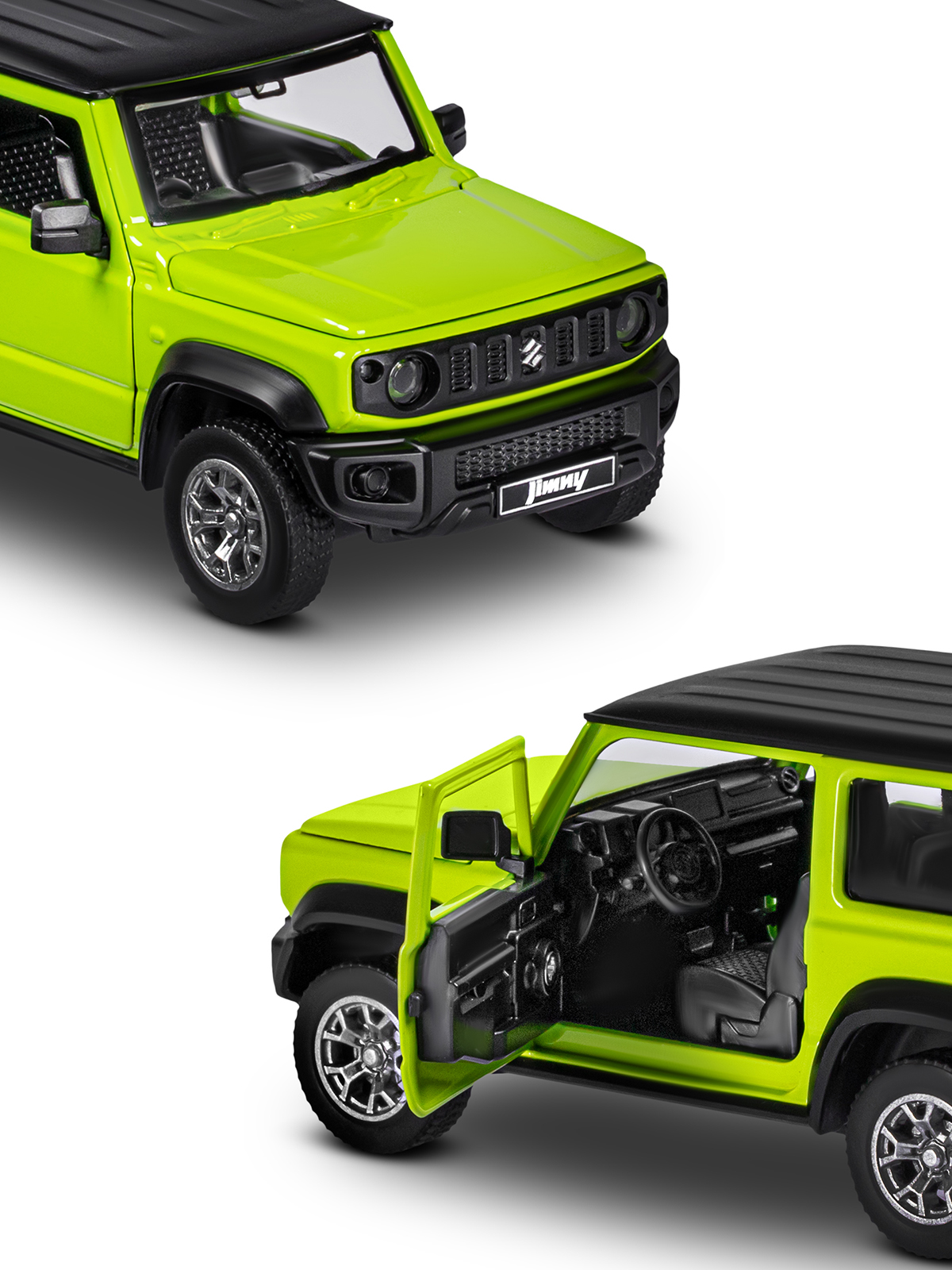 Автомобиль AUTODRIVE Suzuki Jimny 2018 Сборная модель 1:32 JB1251656 - фото 16
