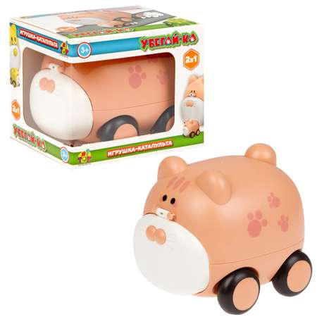 Кошка 1TOY Убегай-ка