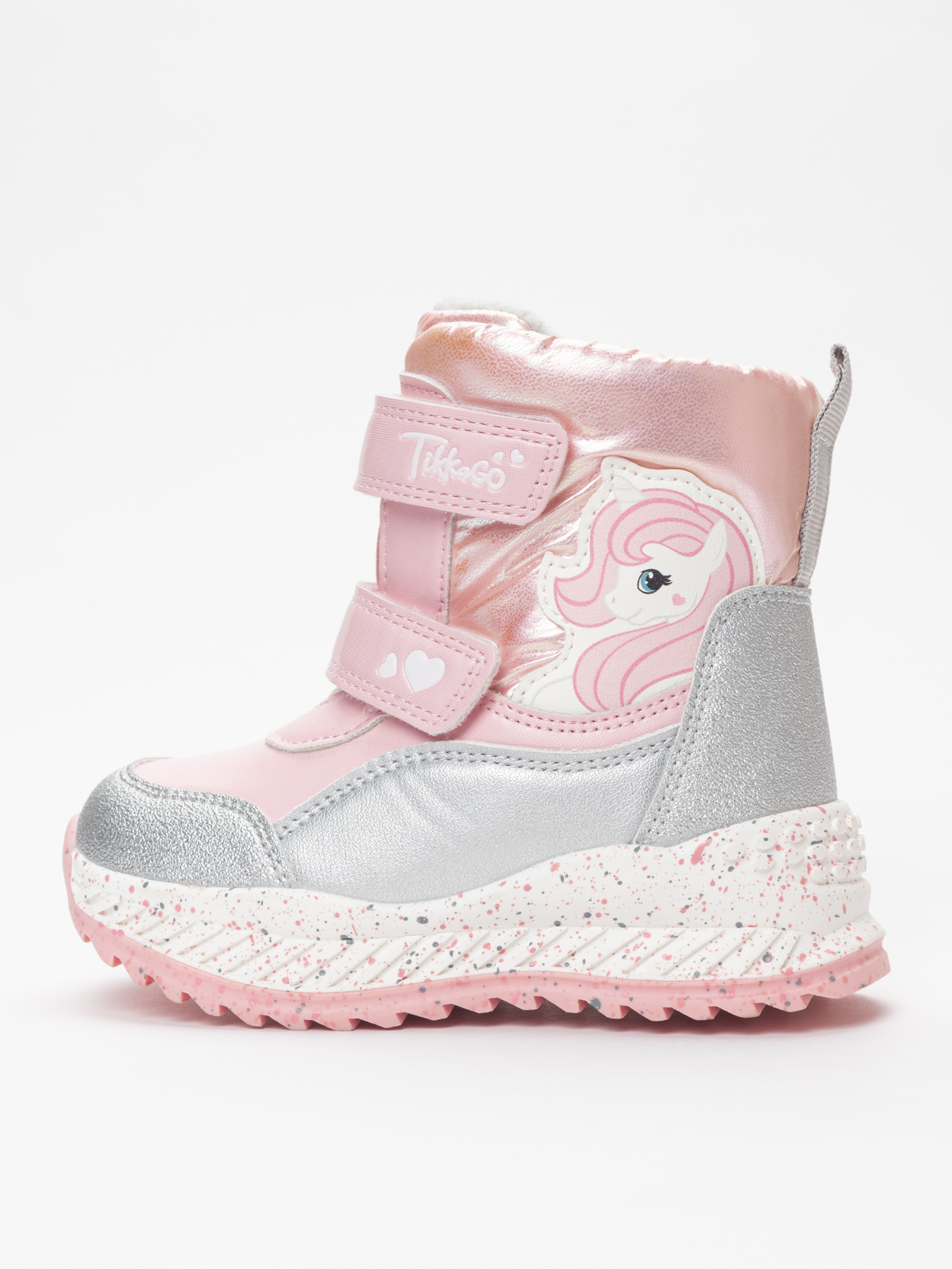 Дутики TikkaGo 6Y36_25051_pink-silver - фото 1