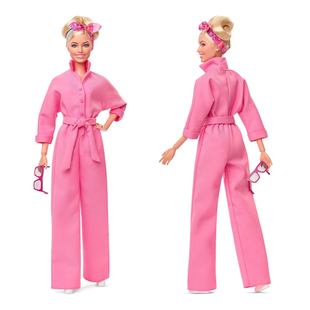 Кукла классическая Barbie Марго Робби в розовом костюме