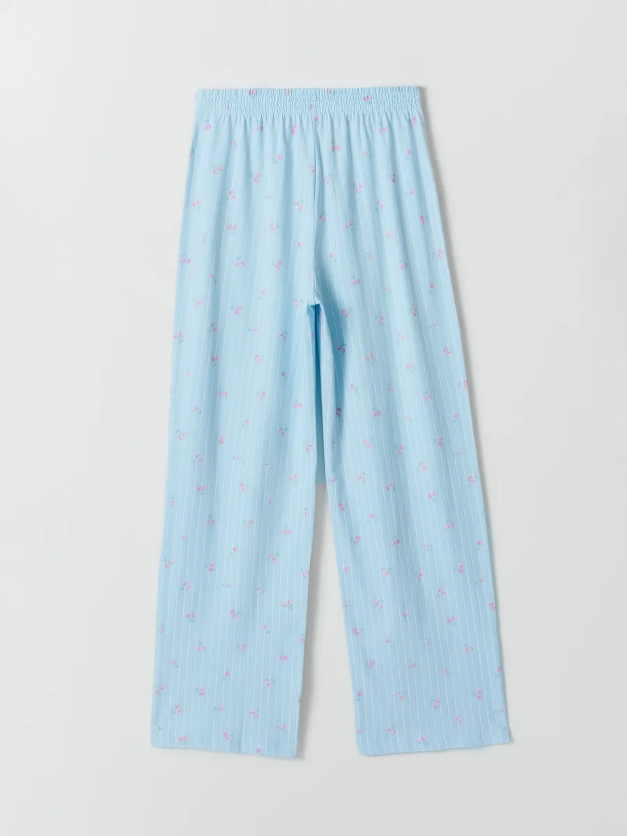 Пижама Mark Formelle (Марк Формэль) 592649/голубое небо +вишенки на голубой полоске - фото 9