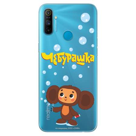 Силиконовый чехол Mcover для смартфона Realme C3 Союзмультфильм Мыльные пузыри