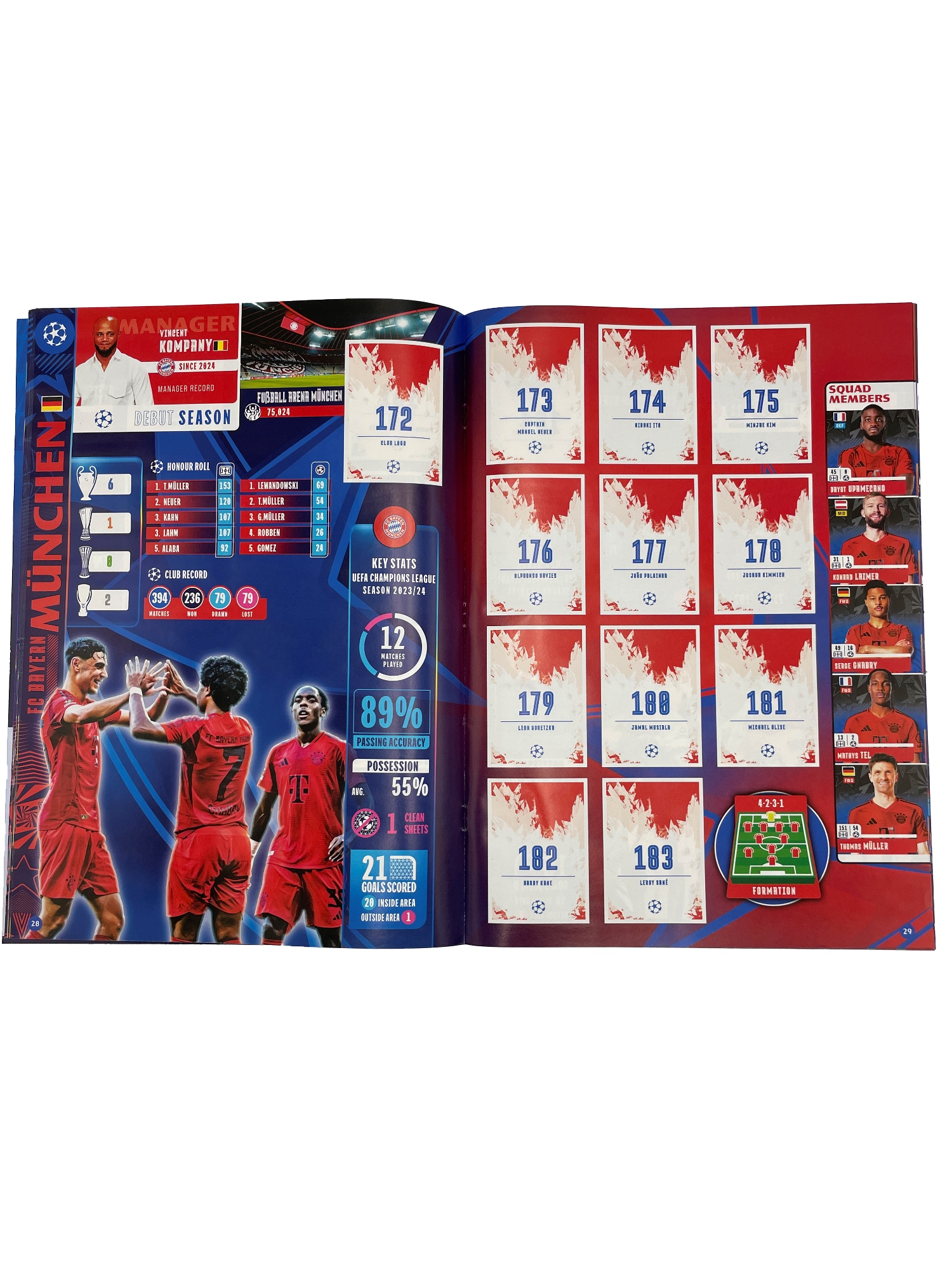 Альбом topps UEFA Champions League 26 шт. в ассортименте - фото 11