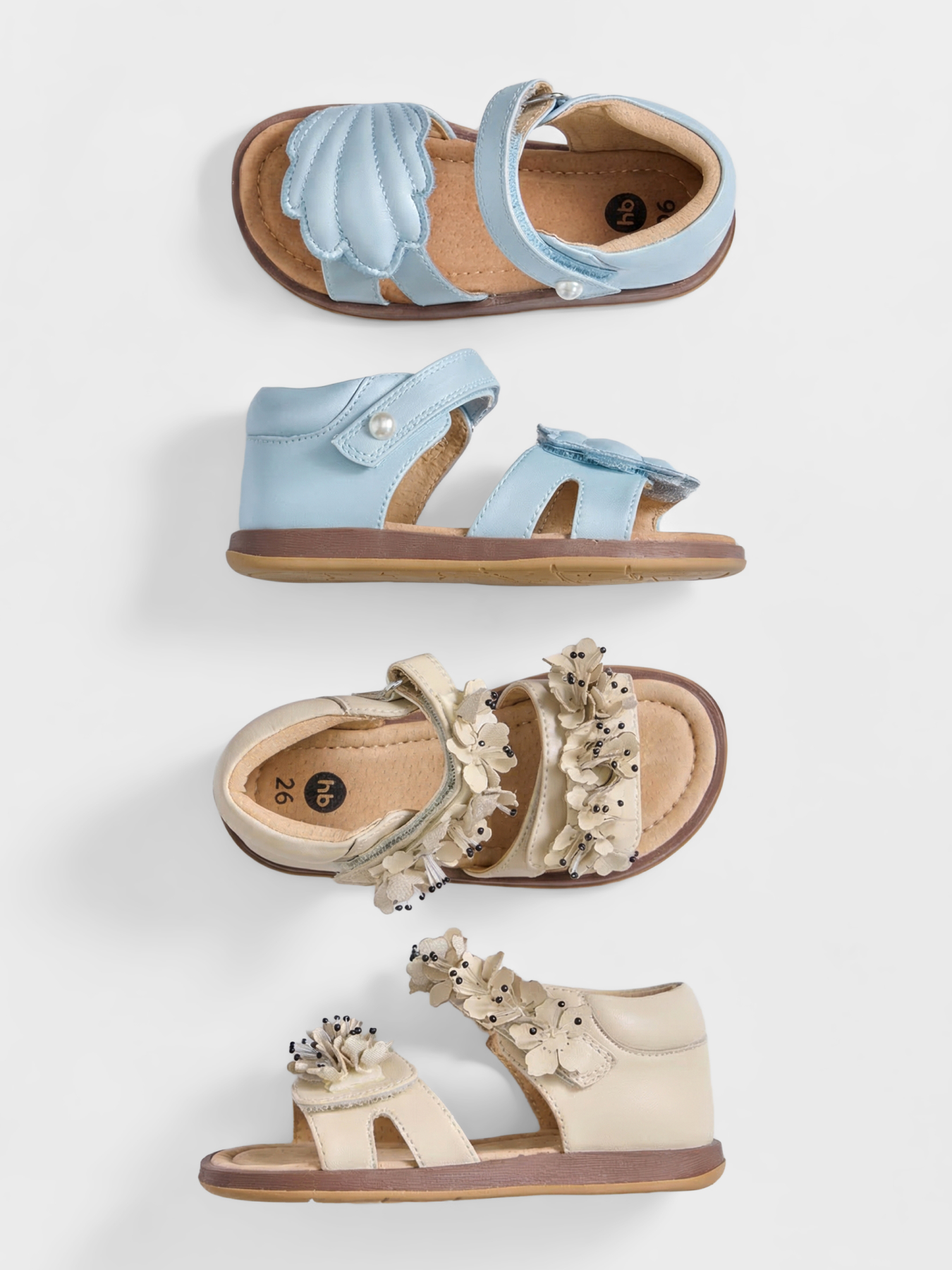 Сандалии Happy Baby 86684_beige - фото 7