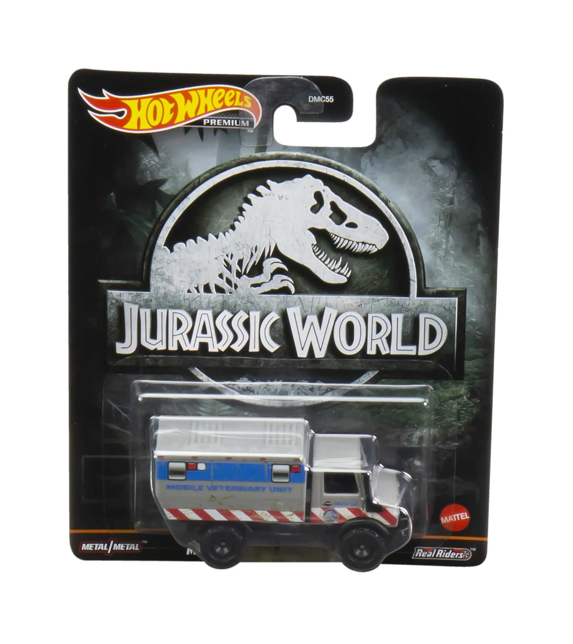 Машинка коллекционная Hot Wheels Ретро Премиум Jurassic World HCP08 HCP08 - фото 4