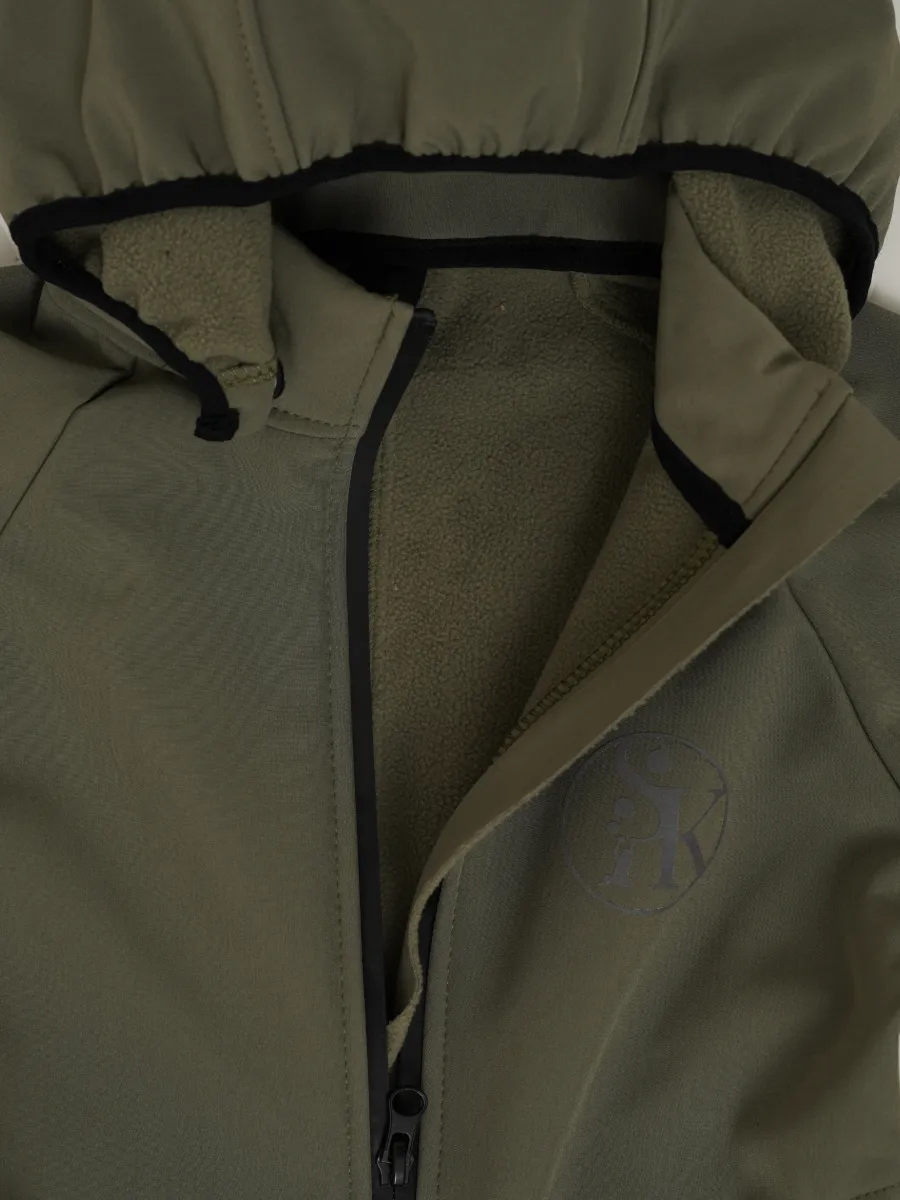 Комбинезон Супер Пупс Комб/сф/окант/оливковый - фото 20