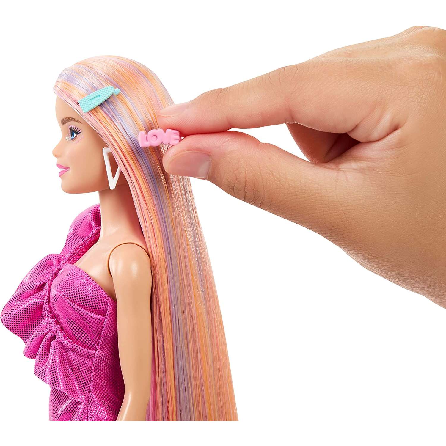 Кукла модельная Barbie Hair Play Кошка HKT96 - фото 7
