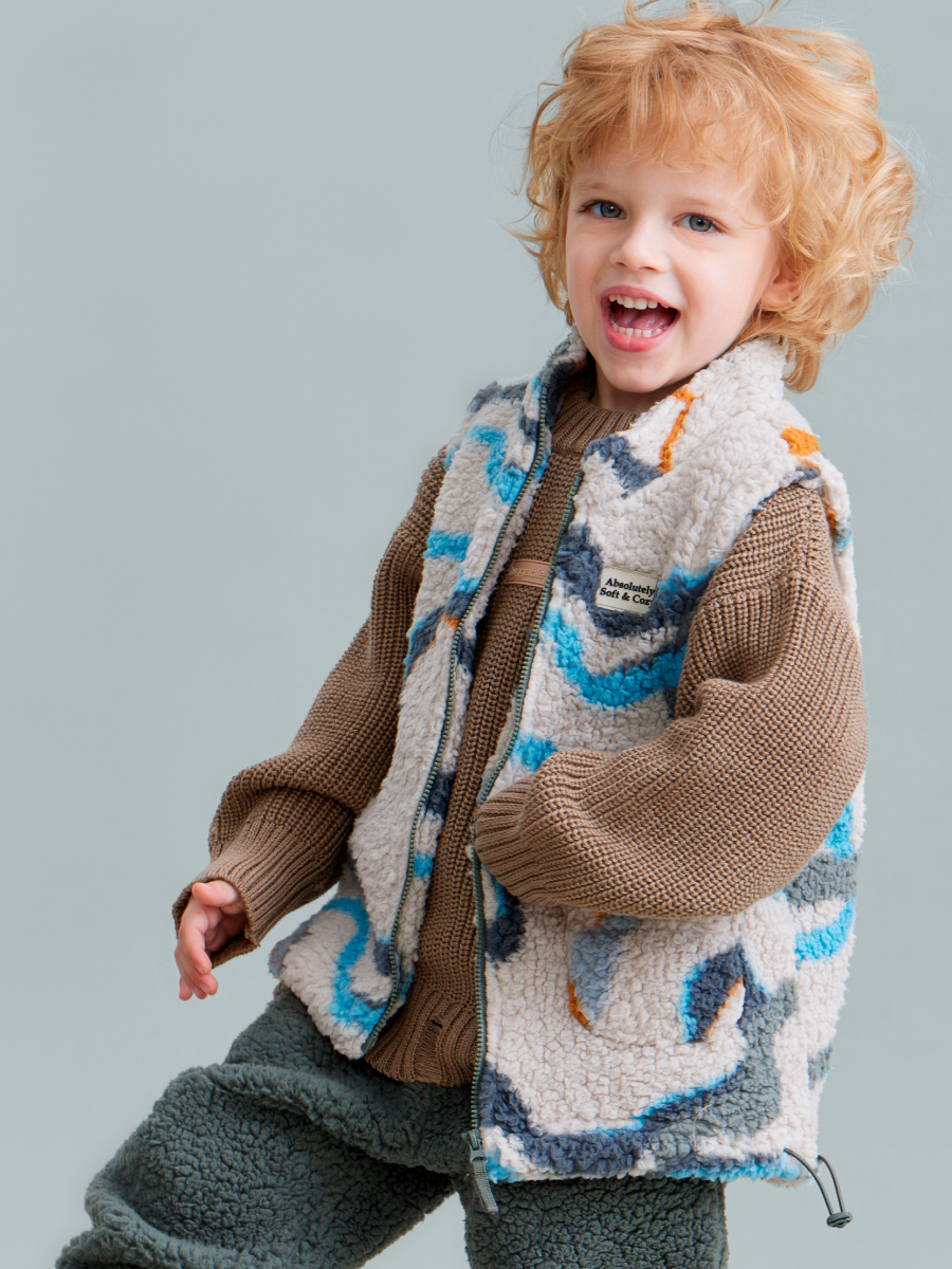 Жилет Happy Baby 89059_grey(wave) - фото 1