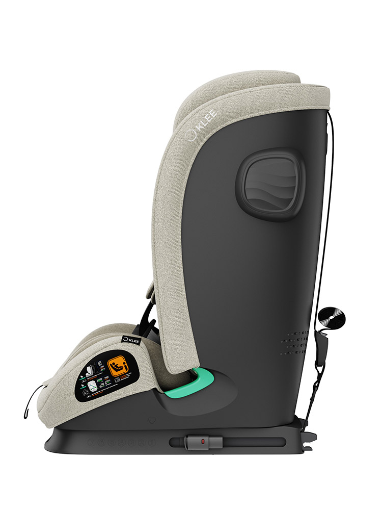 Автокресло Herr Klee C.G. Glanz Isofix 1/2/3 (9-36 кг) бежевый - фото 5