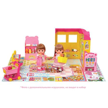 Игровой набор Kawaii Mell тележки и корзинки, продукты