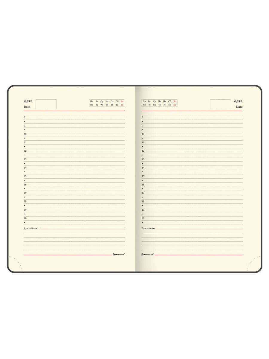 Ежедневник Brauberg 136 лист. - фото 13