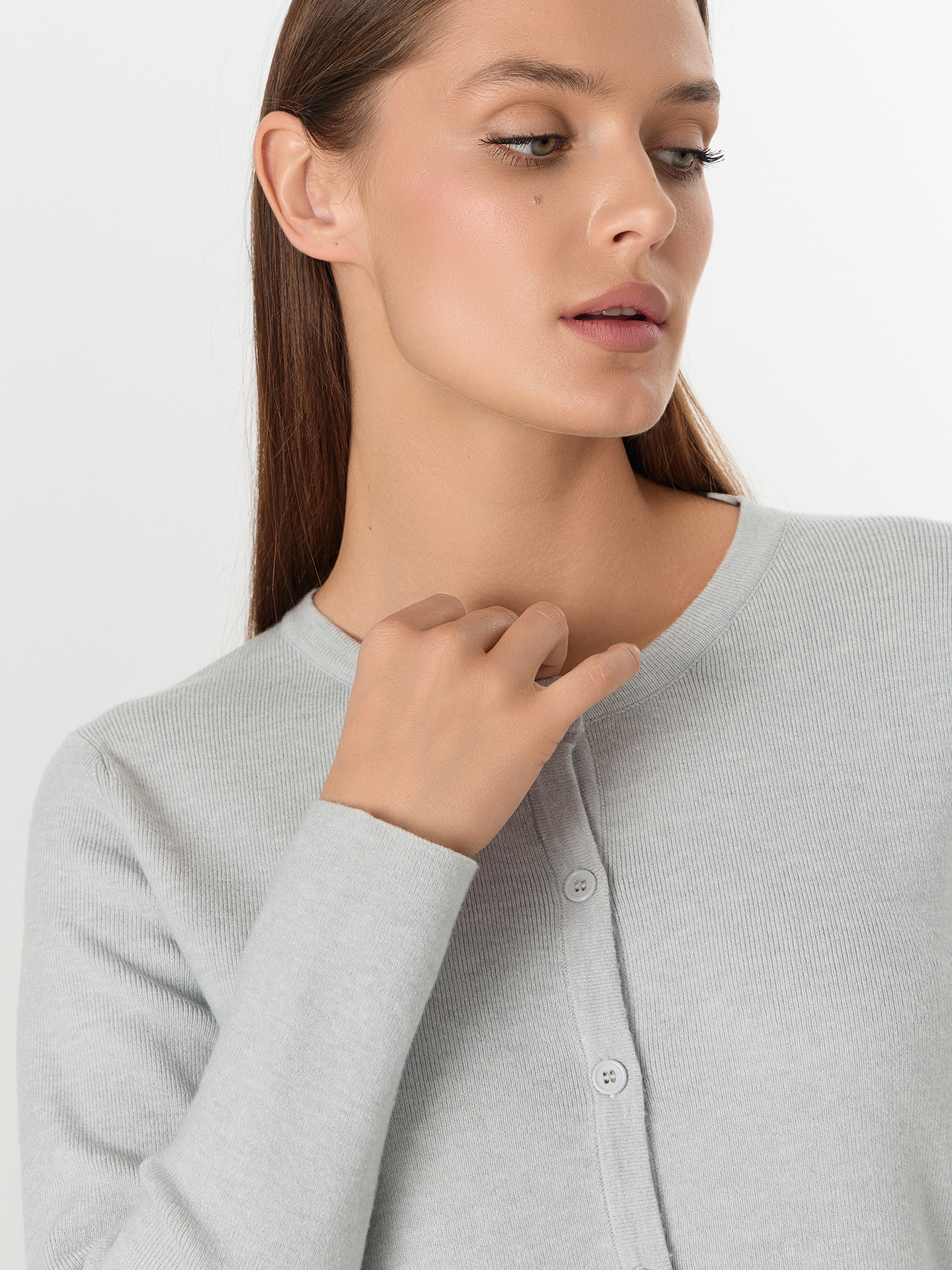 Лонгслив Mark Formelle (Марк Формэль) 122661/серый меланж - фото 6