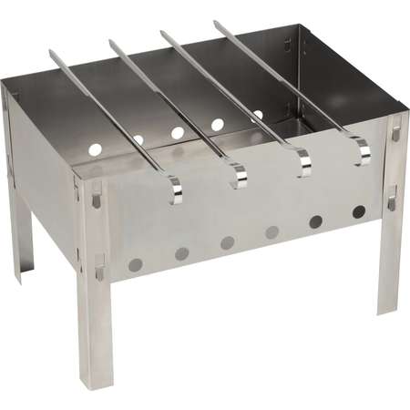 Мангал ECOS сборно-разборный 350*240*240мм с 4 шампурами