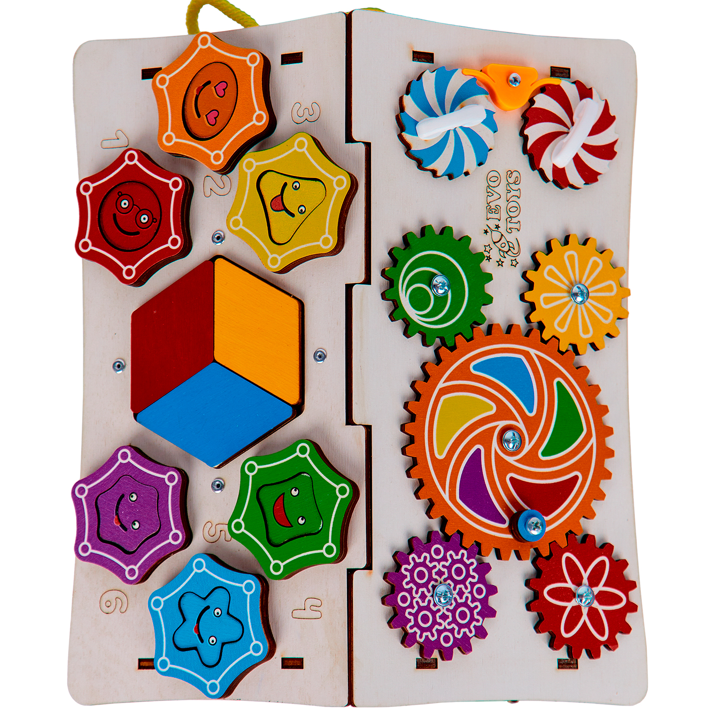 Игрушка Evotoys бизиборд - фото 18