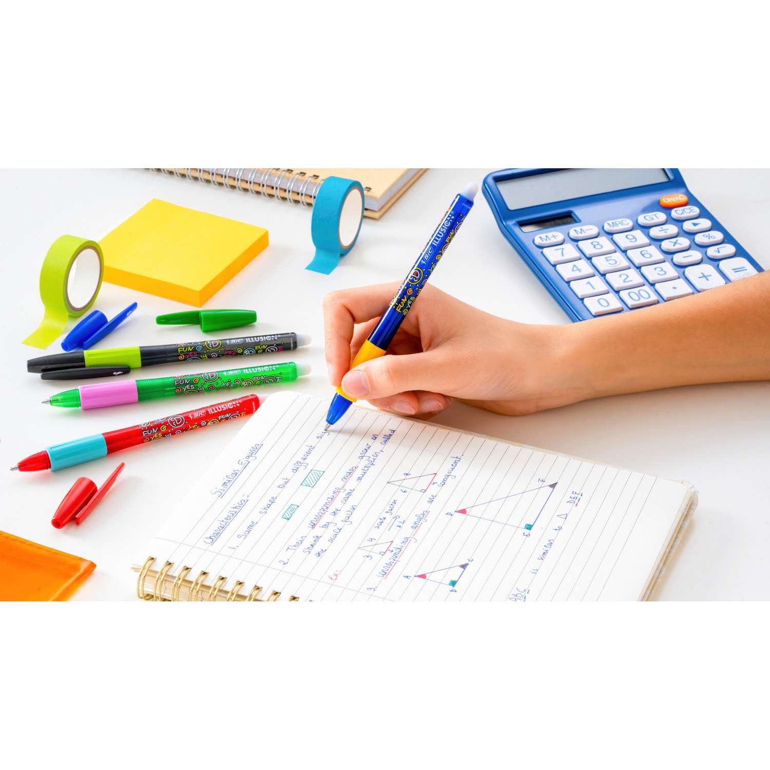 Ручка гелевая BIC 1 шт. - фото 9
