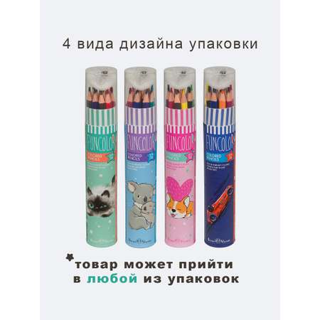 Карандаши цветные Bruno Visconti 12 шт.