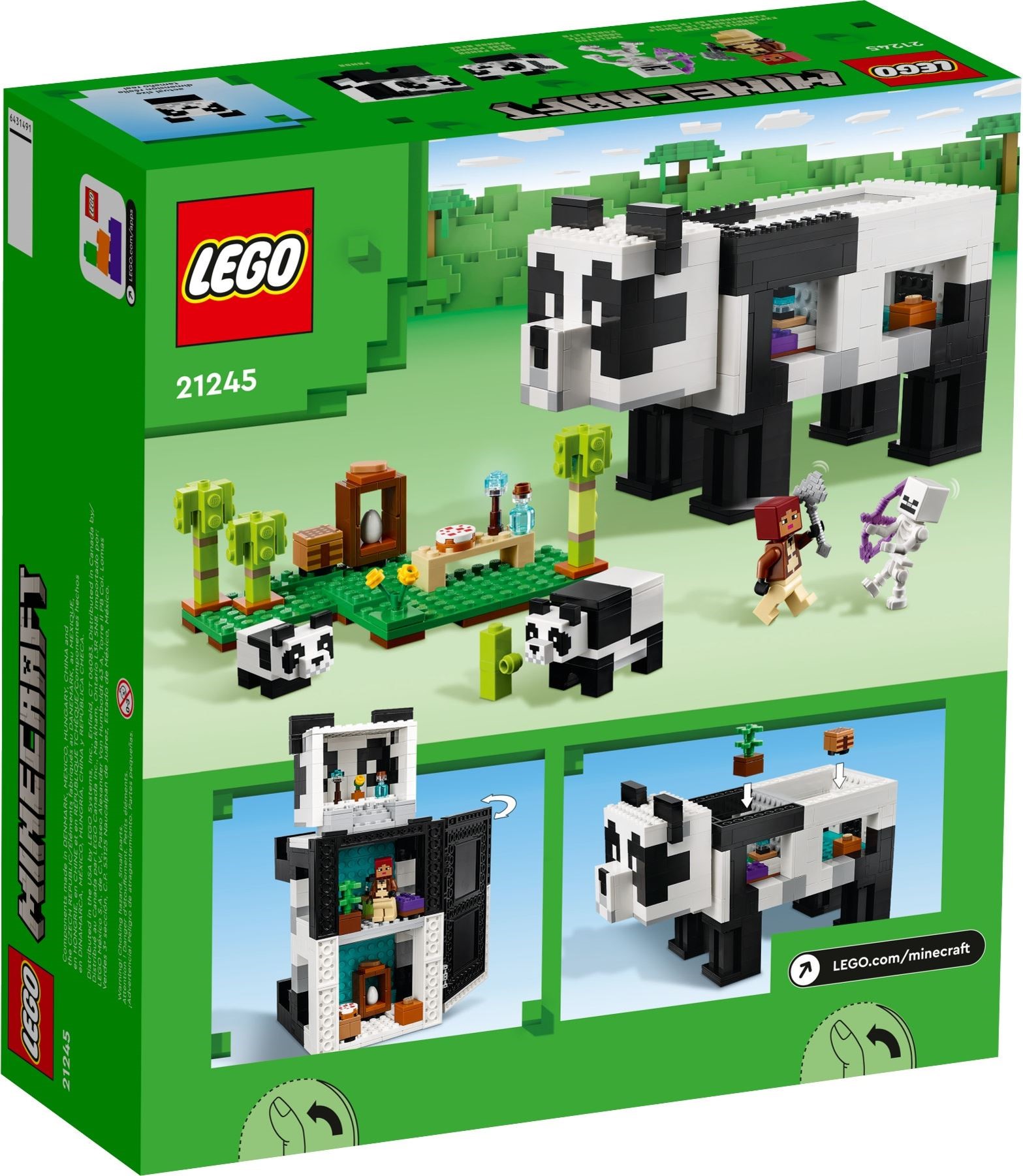 Конструктор LEGO Minecraft 21245 553 дет. - фото 6