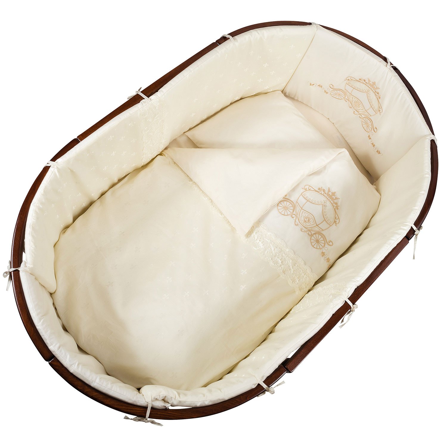 Комплект постельного белья Nuovita Prestigio Pizzo 6 предм. - фото 4